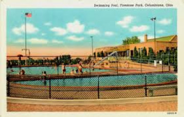 Vintage Photo - Firestone Park Pool