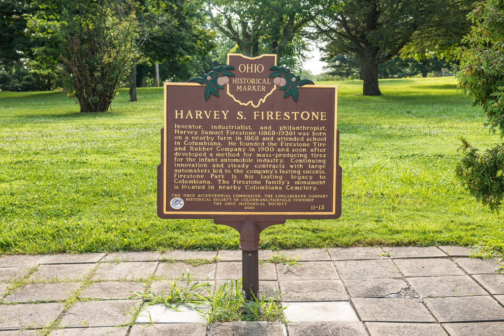 Harvey S. Firestone Recreation Park Historic Marker