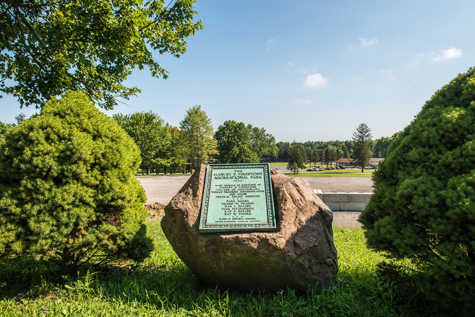 Landscaping Next Project at Firestone Park Restore Columbiana